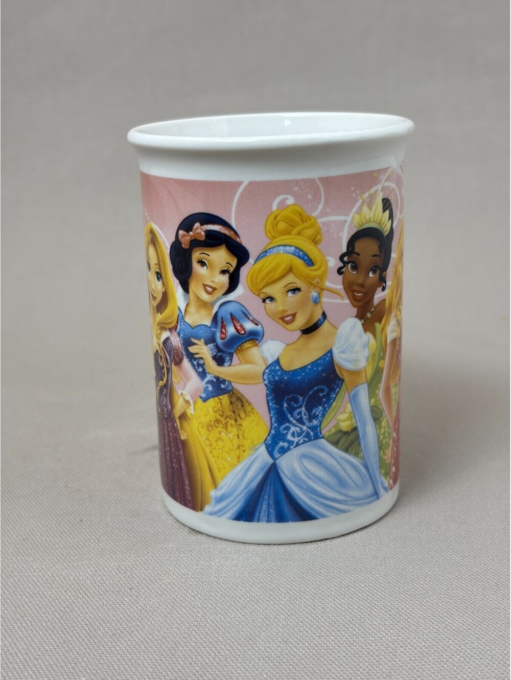 Disney Princess Coffee Mug Belle Cinderella Ariel Rapunzel Ceramic Cup 10 oz